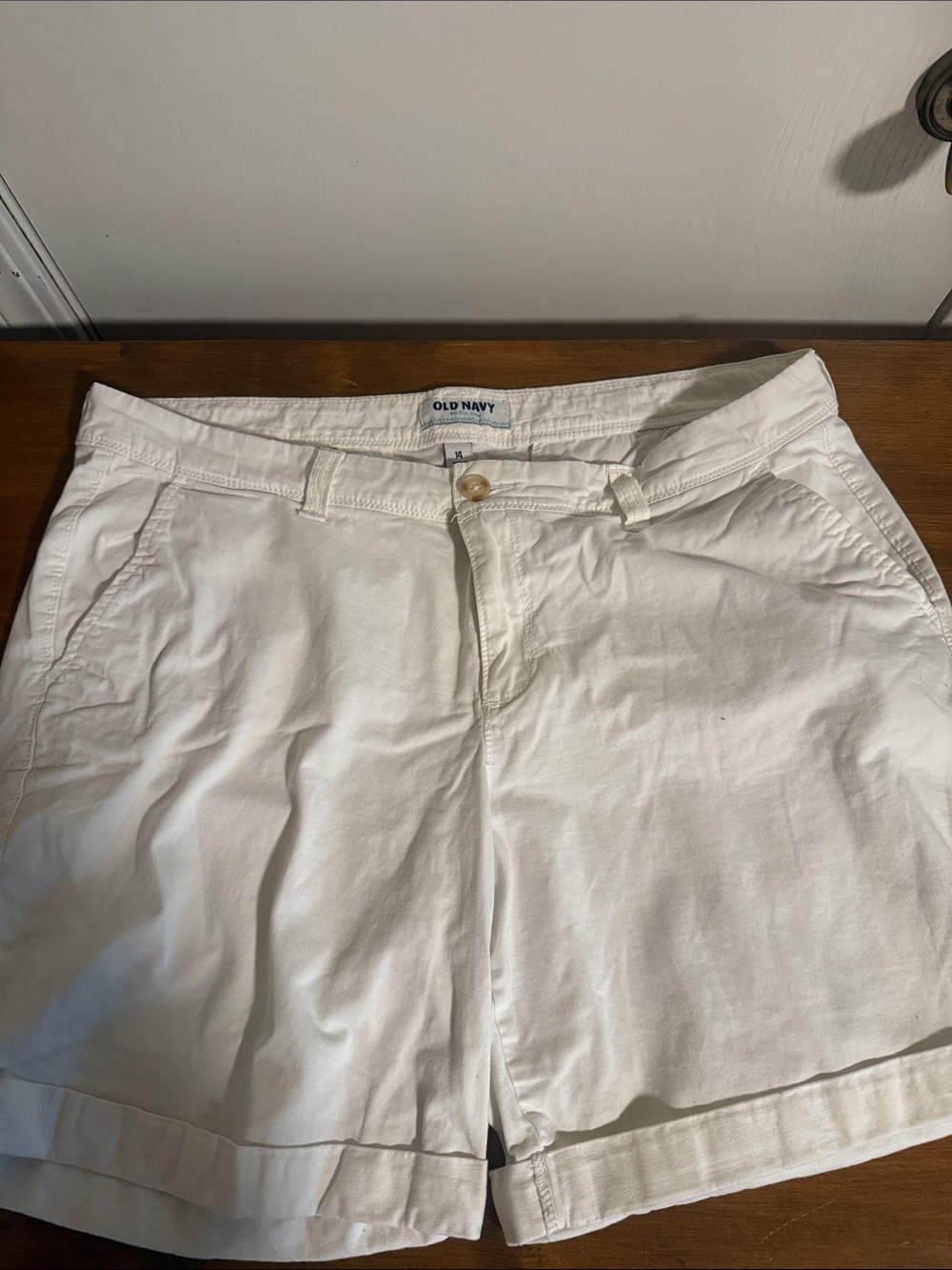 Old Navy White High-Waist Women's Shorts